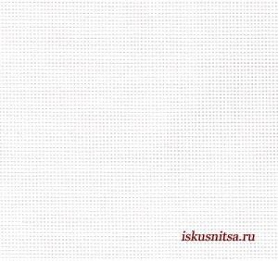 Канва  пластиковая 6 белая 26 х 33 см для изготовления различных поделок