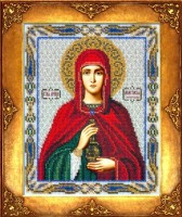 Набор для вышивания бисером Икона Святая Анастасия /335