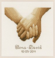 Набор для вышивания Руки влюбленных /PN-0012167 (2002-75-336)