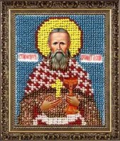 Набор для вышивания бисером Икона Иоанн Кронштадтский