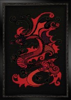 Набор для вышивания Красный дракон