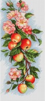 Набор для вышивания крестом Композиция с яблоками