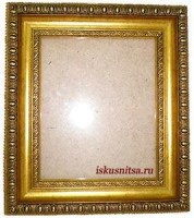 Рамка под  икону вышивки бисером фирмы Кроше Богородица Леушинская /RAM-B156