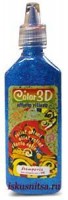 Краска-контур Glitter с 3D эффектом, синий
