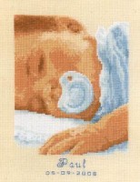 Набор для вышивания Сладко спящий малыш /PN-0011693 (2002-45-697)