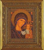 Набор для вышивания бисером Икона Богородица Казанская /В-148