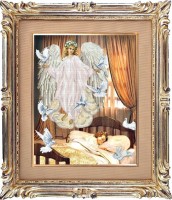 Набор для вышивания Ангел сна (Панорамная вышивка)