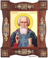 Набор для вышивания бисером Икона Св. Сергий Радонежский
