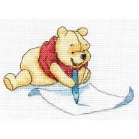 Набор для вышивания Пух писатель (Poohs Letter)