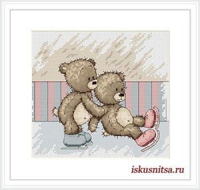Набор для вышивания Медвежонок Bruno