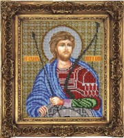 Набор для вышивания бисером Икона Святой Никита /L-71