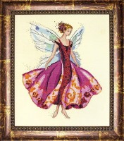 Схема Январская фея в гранатовом (January Garnet Fairy)