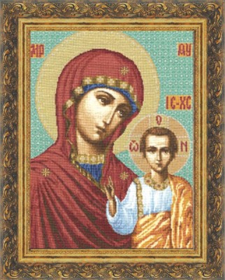 Набор для вышивания Казанская икона Божьей Матери