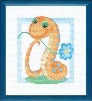 Набор для вышивания С Днем Рождения, Змея! Восточный гороскоп /А-181