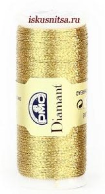 металлизированные нитки DMC DIAMANT, 35м