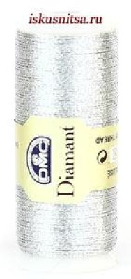 металлизированные нитки DMC DIAMANT, 35м