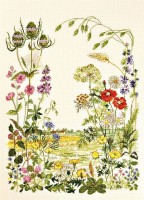 Набор для вышивания Полевые цветы 2 (канва) /90-2316