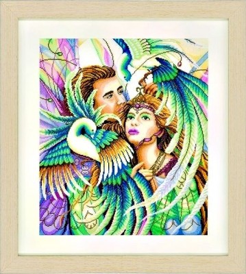 Набор для вышивания крестом Райскме птицы (Birds of Paradise) канва
