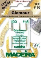 Вышивальные иглы для объемных металлических ниток типа Glamour №12