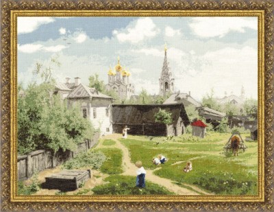 Набор для вышивания Московский дворик (Поленов В.Д.)