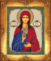 Набор для вышивания бисером Икона Святая Виктория /348