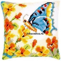 Набор для вышивания подушки Бабочка /PN-0144081 (1200-13031)
