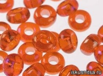 Бисер Preciosa, 5 г. Прозрачный радужный