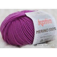 Пряжа    для вязания  Merino 100% (Мерино 100%) Турецкая сирень /42