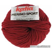 Пряжа    для вязания  Merino Sport  (Мерино Спорт) Красный