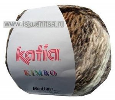 Пряжа    для вязания  Kimbo  (Кимбо) Коричнево-бежевая