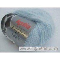 Пряжа  для вязания  Angora (Ангора) голубой (Baby blue)