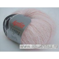 Пряжа  для вязания  Angora (Ангора) розовая ( Baby pink) /08