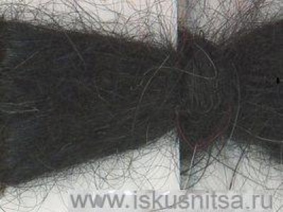 Пряжа  для вязания  Angora (Ангора) черный (Black )