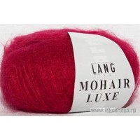 Пряжа  для вязания Mohair Luxe (Мохер Люкс) Красный мак