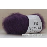 Пряжа  для вязания Mohair Luxe (Мохер Люкс) Винный /0090