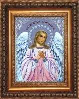 Набор для вышивания бисером Икона Ангел Хранитель