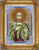 Набор для вышивания бисером Икона Святой мученик Анатолий /L-88