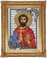 Набор для вышивания бисером Икона Святой Евгений /L-99