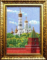 Набор для вышивания бисером Московский Кремль /В-35