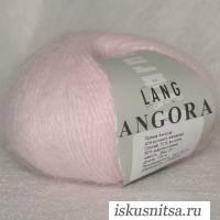 Пряжа  для вязания ANGORA (Ангора) Нежно- розовая /0009