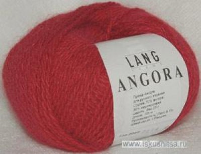 Пряжа  для вязания ANGORA (Ангора) Красный мак