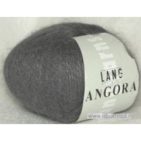 Пряжа  для вязания ANGORA (Ангора) Темно- серая /0024