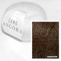 Пряжа  для вязания ANGORA (Ангора) Коричневая /0068
