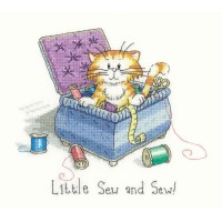 Набор для вышивания Маленькая швея (Little Sew and Sew) /1049-CRLS
