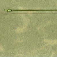 Обратная сторона наволочки на молнии из польской ткани Polar (пестро-зеленая МРАМОР)