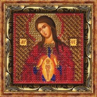 Набор для вышивания бисером Икона Божией Матери - Помощница в родах