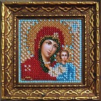 Набор для вышивания бисером Икона Божия Матерь Казанская