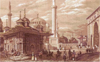 Набор для вышивания Стамбул. Фонтан султана Ахмета