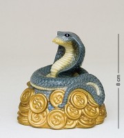 Фигурка Змея — К богатству, маленькая (коллекция CMS) /CMS-37-10