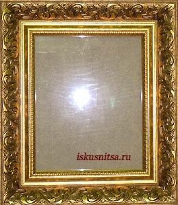 Рамка под  икону вышивки бисером фирмы Кроше Богородица Милующая